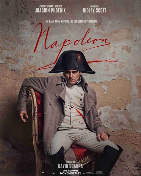 New trailer & posters released for Ridley Scott's 'NAPOLEON' - The Arts Shelf