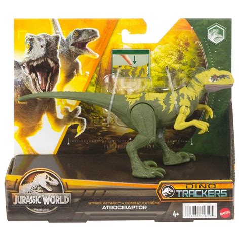 Jurassic World Strike Attack Atrociraptor Dinosaur Figure | Smyths Toys UK