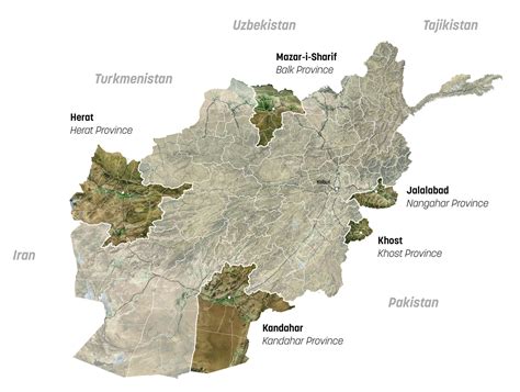 Strategic Development Frameworks for Five Cities in Afghanistan – Sasaki