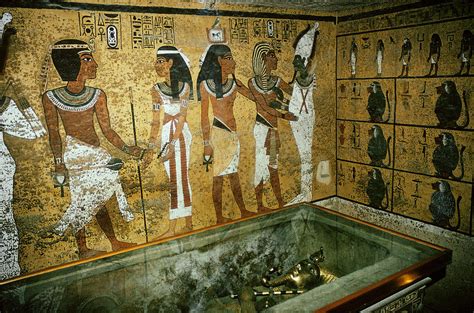 King Tutankhamuns Tomb Painting by George Holton - Pixels