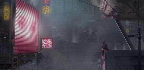 cyberpunk, Blade Runner 2049, futuristic, digital art HD Wallpaper