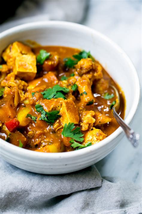 One Pot Vegetarian Tofu Curry | Ambitious Kitchen