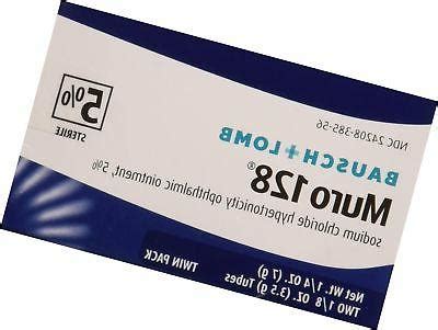 Muro 128 Sodium Chloride Hypertonicity Ophthalmic Ointment, 5%