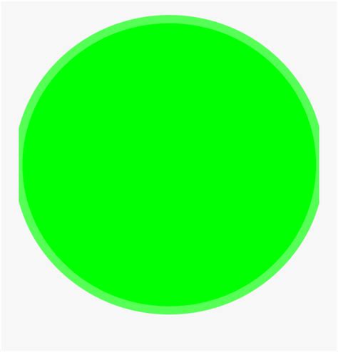 Green Circle Clipart - Green Traffic Light Colors , Free Transparent ...