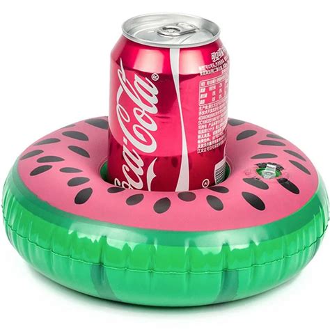 Simulation life buoy watermelon beverage cup holder Swimming pool ...