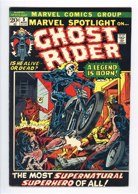 comicsvalue.com - Marvel Spotlight #5 Vol 1 Beautiful Higher Grade 1st Appearance of Ghost Rider ...