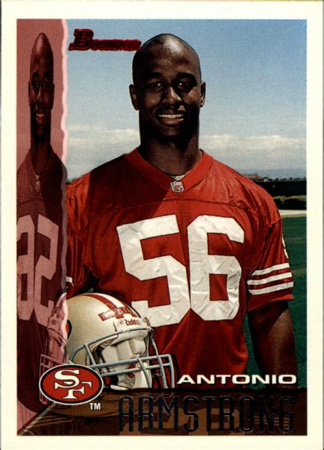 Antonio Armstrong Football Price Guide | Antonio Armstrong Trading Card Value – Beckett