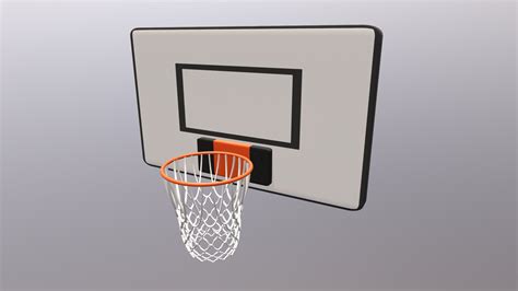 Basketball Hoop - 3D model by creativejenna [91a27c7] - Sketchfab