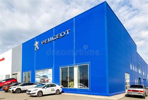 Office of Official Dealer Peugeot Company Editorial Photography - Image ...