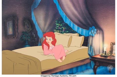 The Little Mermaid Ariel Production Cel (Walt Disney, 1989). ... | Lot #98724 | Heritage Auctions