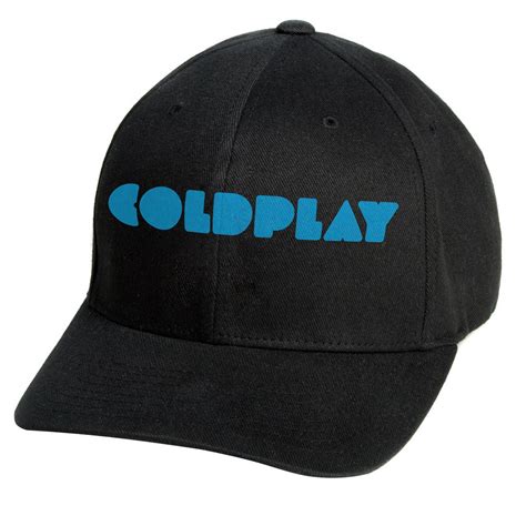 Coldplay Black Logo Cap