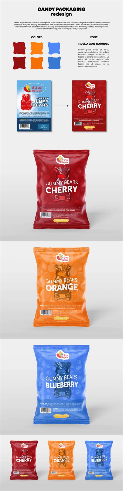 Candy Packaging Design on Behance