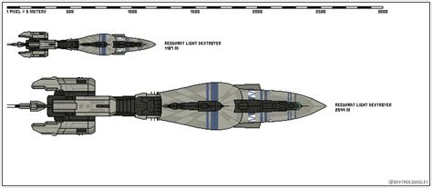 Recusant class light destroyer (to scale) by onstagejungle1 on DeviantArt