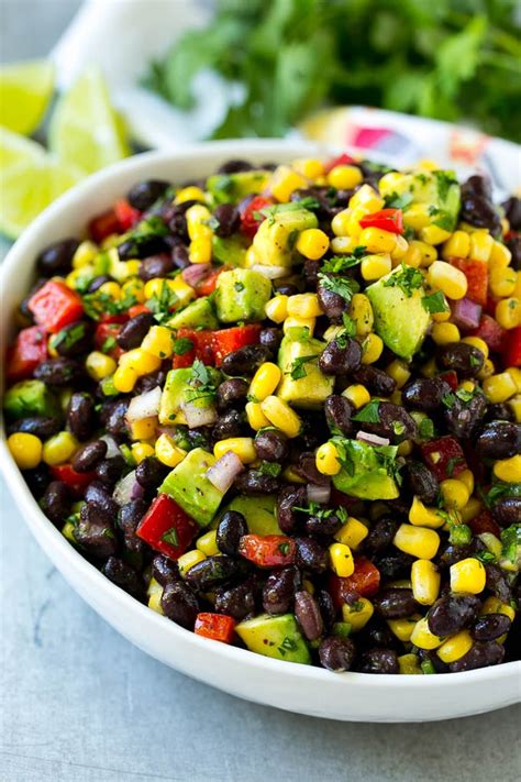 Black Bean and Corn Salad - Dinner at the Zoo