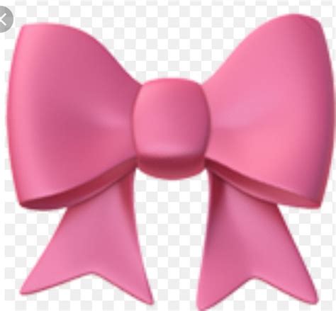 Pink Bow Silhouette