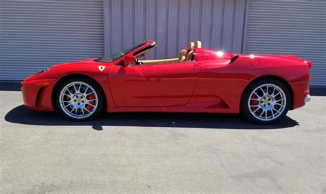 2008 Ferrari F430 Spider - Red/Tan Interior | American Supercars