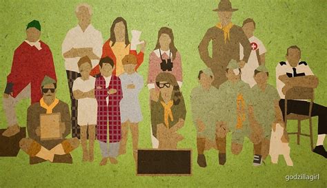 "Moonrise Kingdom Cast" by godzillagirl | Redbubble