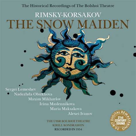 The Historical Recordings of The Bolshoi Theatre: Kondrashin: Rimsky ...