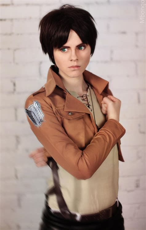 Eren Jaeger cosplay #2 by pollypwnz on DeviantArt