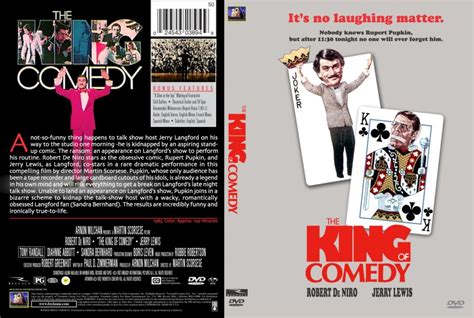 The King Of Comedy - Movie DVD Custom Covers - 81kingofcomedy cstm hires :: DVD Covers