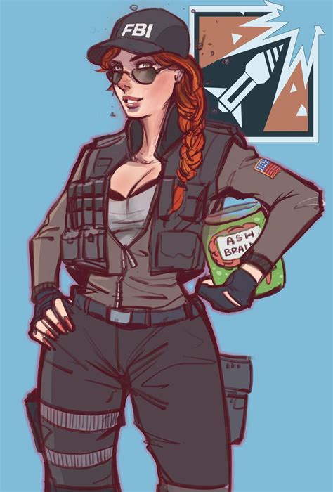 Rainbow Six Siege: Ash sketch by Tmact Rainbow Six Siege Ash, Rainbow ...