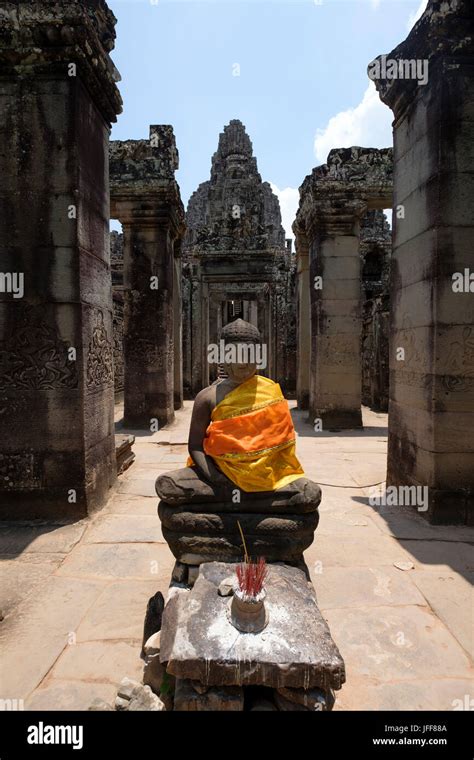 Bayon Temple, Cambodia, Asia Stock Photo - Alamy