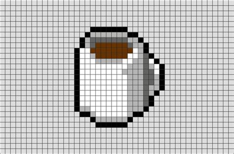 Cup of Coffee Pixel Art | Pixel art, Pixel art design, Pixel art characters