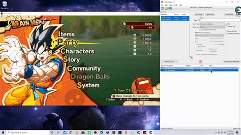 Dragon Ball Z Kakarot Infinite Items and Consumables (Cheat Engine) - YouTube