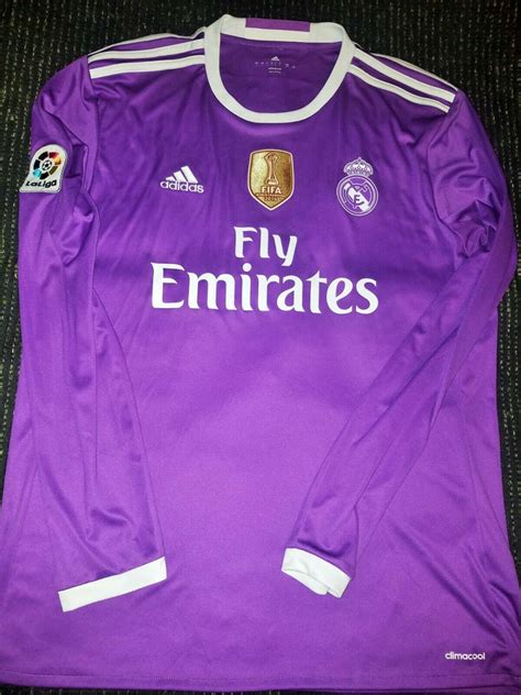 Cristiano Ronaldo Real Madrid 2016 2017 Purple Long Sleeve Jersey Shir – foreversoccerjerseys