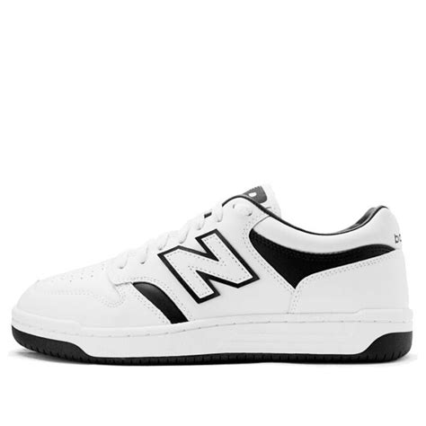 New Balance 480 Low BB480LAB | New balance, Black and white shoes, Swag ...