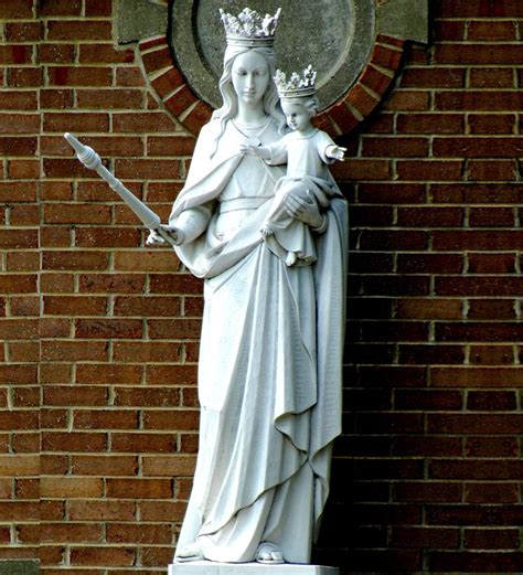 Catholic church our lady of mount carmel garden statue for sale TCH-225 ...