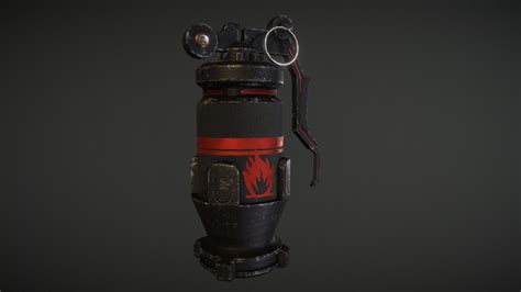 Incendiary Grenade - 3D model by Mathis Nowak (@Mathis_Nowak) [dcd5e02] - Sketchfab