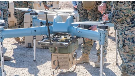 U.S. Marine Corps successfully tests new cargo drones