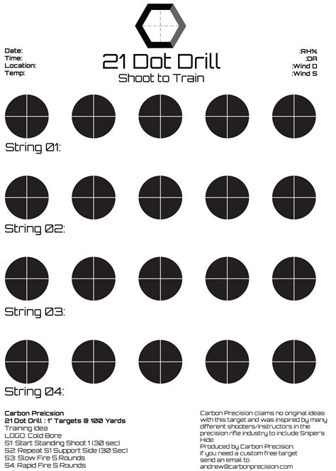 Printable Shooting Drills