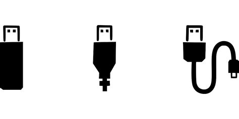 SVG > USB Port - Image et icône SVG gratuite. | SVG Silh