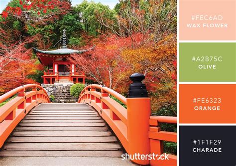 101 Color Combinations to Inspire Your Next Design – Japanese Garden Color Palette | Japanese ...