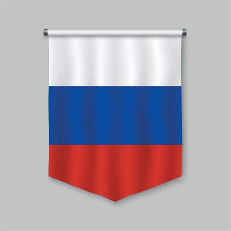 pennant with flag 10994774 Vector Art at Vecteezy