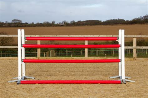 Plastic Show Jump Poles from £29.99 | Single Colour - Jump 2 It