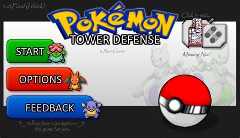 Pokemon Tower Defense online