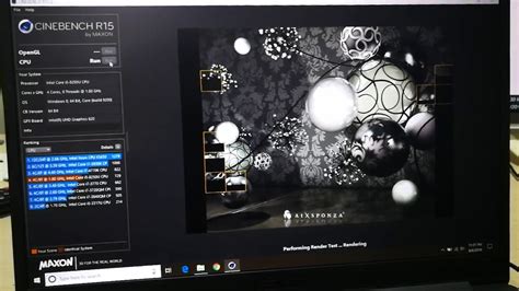 Intel core i5 8250u cinebench benchmark - YouTube
