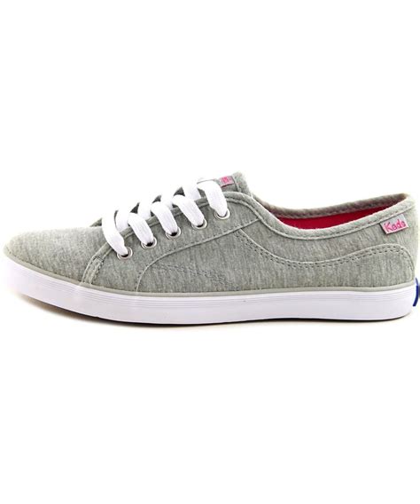 Keds Coursa Women Round Toe Canvas Sneakers in Gray | Lyst