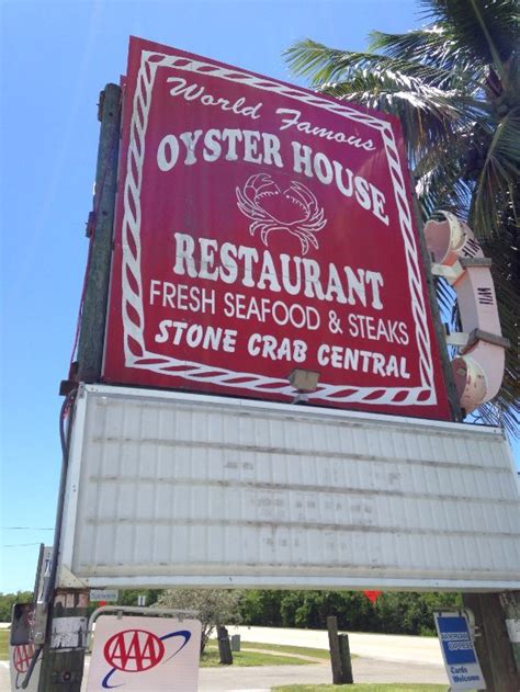 The Oyster House Restaurant, Everglades City - Menu, Prices & Restaurant Reviews - TripAdvisor