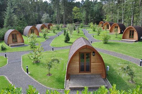 quirky camp sites | Pod house, Arched cabin, Wooden house design