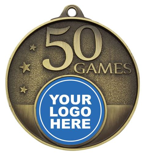 50 Games Milestone Medal - Ambassador Trophies