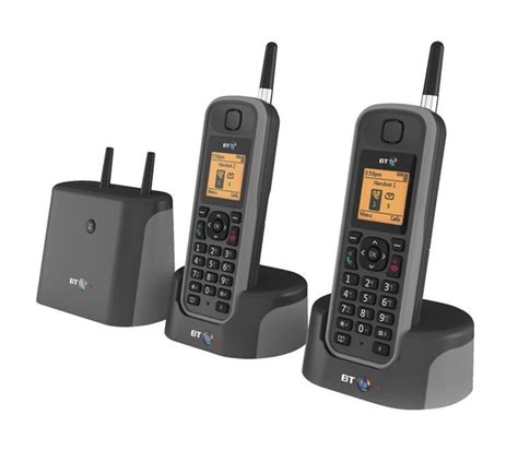 BT Elements 1K - Cordless Phone Twin - Answering System with Caller ID ...