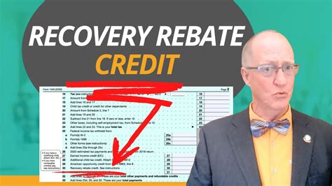 How To Fill Out Recovery Rebate Credit Worksheet - Recovery Rebate