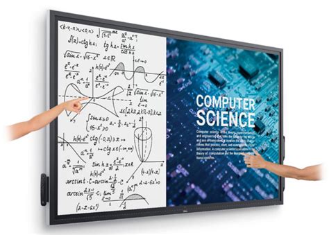 Dell’s 75-Inch 4K Display with Multitouch: A Rival for Microsoft ...