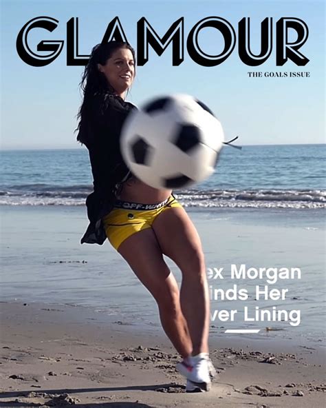 Pregnant ALEX MORGAN in Glamour Magazine, March 2020 – HawtCelebs