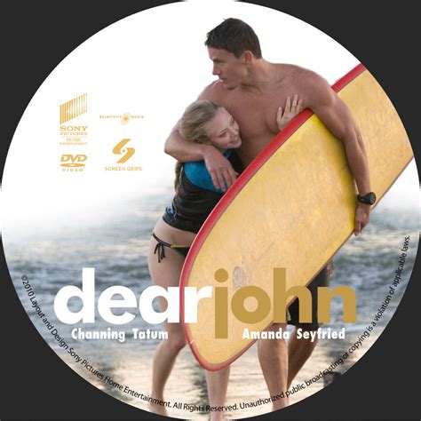 Dear John Custom DVDLabel V1 001 | DVD Covers | Cover Century | Over 1. ...