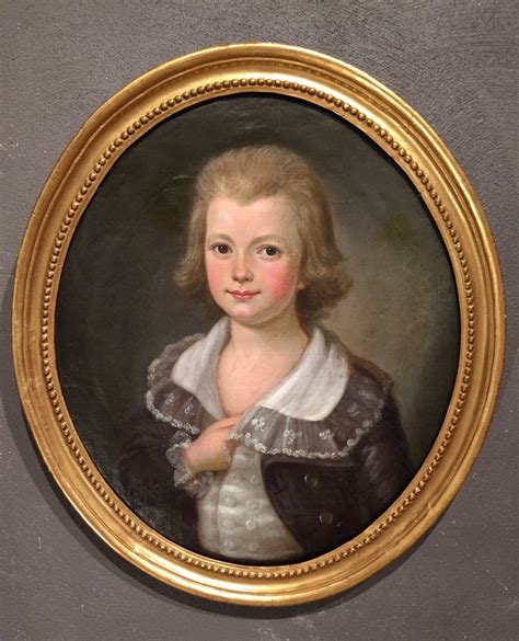 Child portrait of French revolutionary period around 1790 | 18 century art, Victorian portraits ...